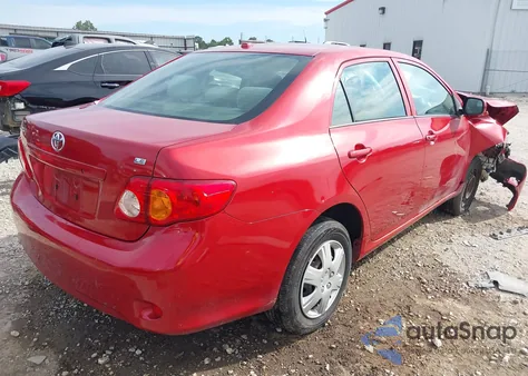 2009 Toyota Corolla Le/S/Xle from USA, damaged, VIN JTDBL40E29J021488